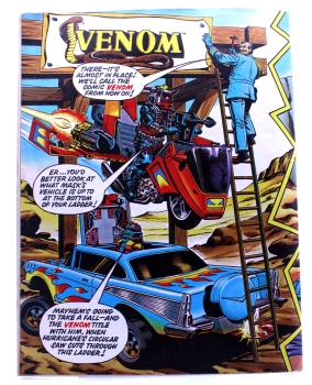 MASK (M.A.S.K.) UK-Comic Magazine No. 40 (1988): Outlaw Battle